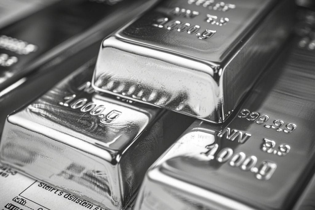 Le lingot argent : prix, TVA et formats à comparer 1 Lingot argent de 1 000 g : lingots d'argent fin d'un kilo
